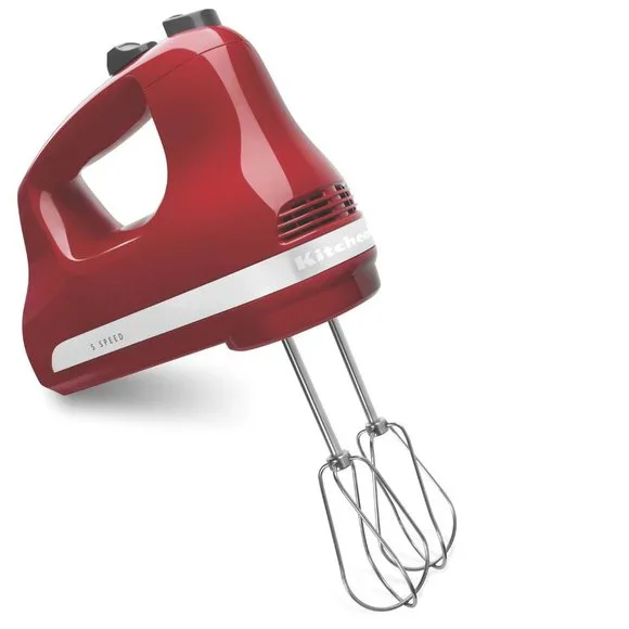 new in box EMPIRE RED KitchenAid Ultra Power 5-Speed Hand Mixer - Model KHM512ER